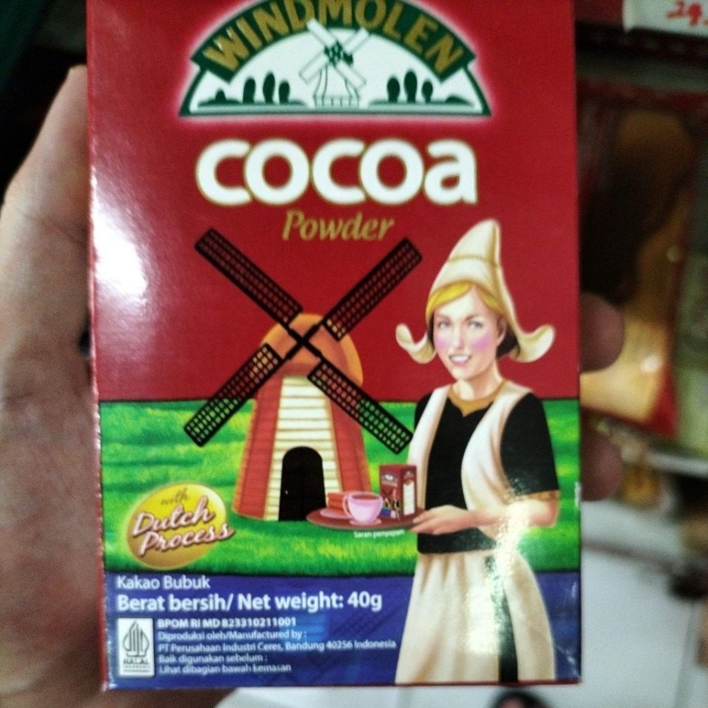 

cocoa windmolen/ bubuk cokelat 40 gram