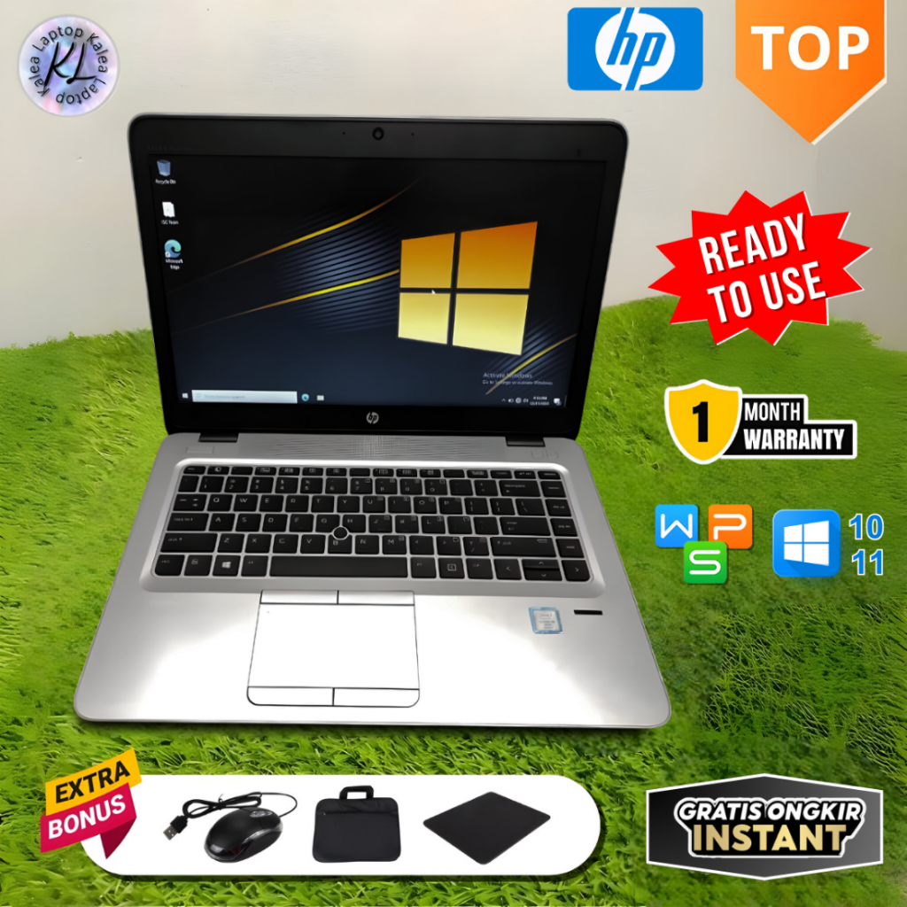 Laptop HP Elitebook 840 8440P 845 G4 G6 G7 G8 CORE i5 GEN 6 Slim Mulus NO Minus Bergaransi