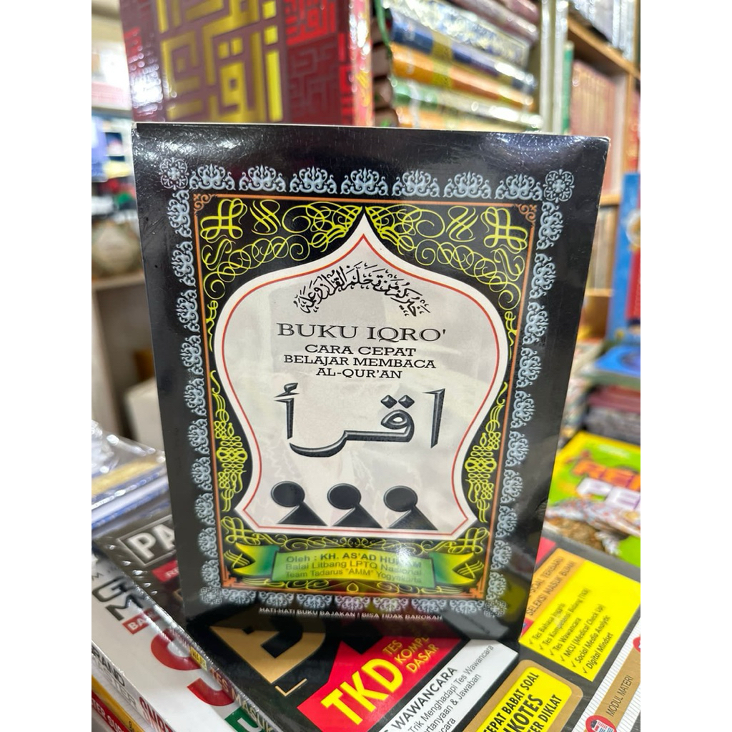 Buku Iqro cara cepat belajar membaca Alquran