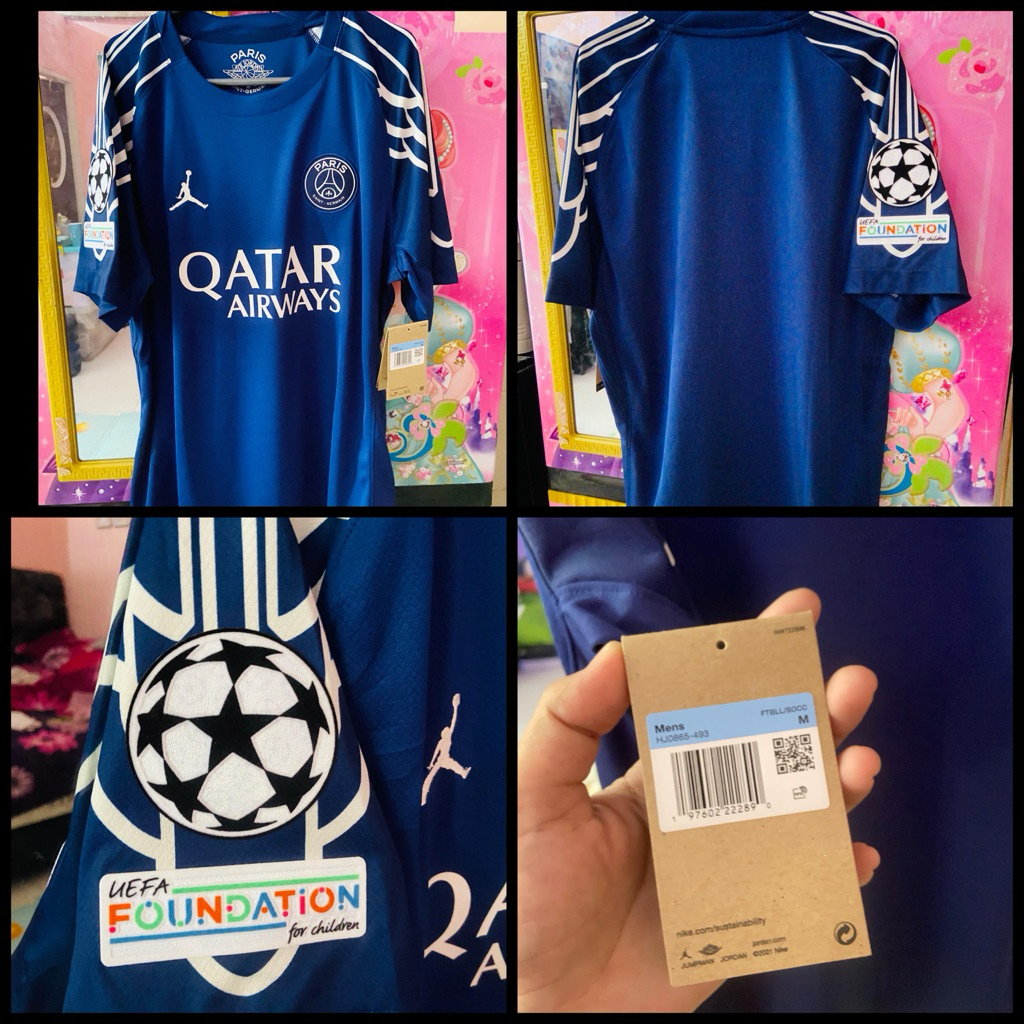 jersey psg 4th stadium size m