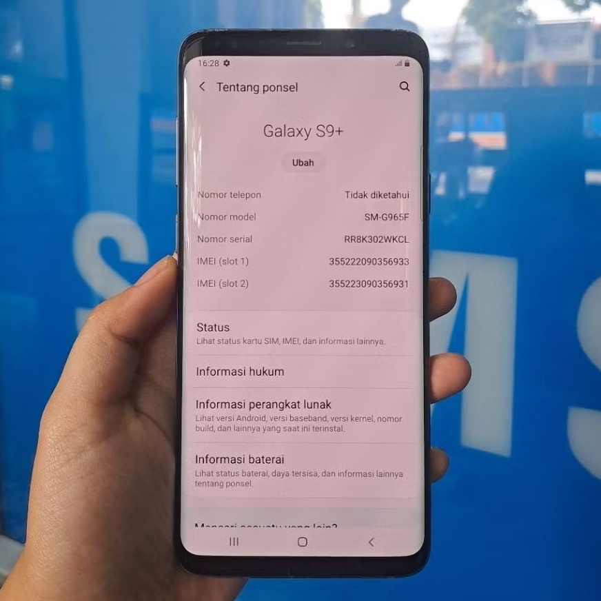 Samsung Galaxy S9+ S9 Plus Ram 6/64 Second Normal