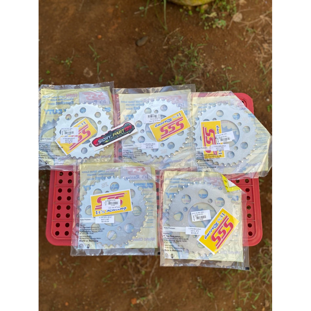 gir gear belakang SSS 415 mata 35 36 37 38 rx king jupiter vega mx old rxz dll