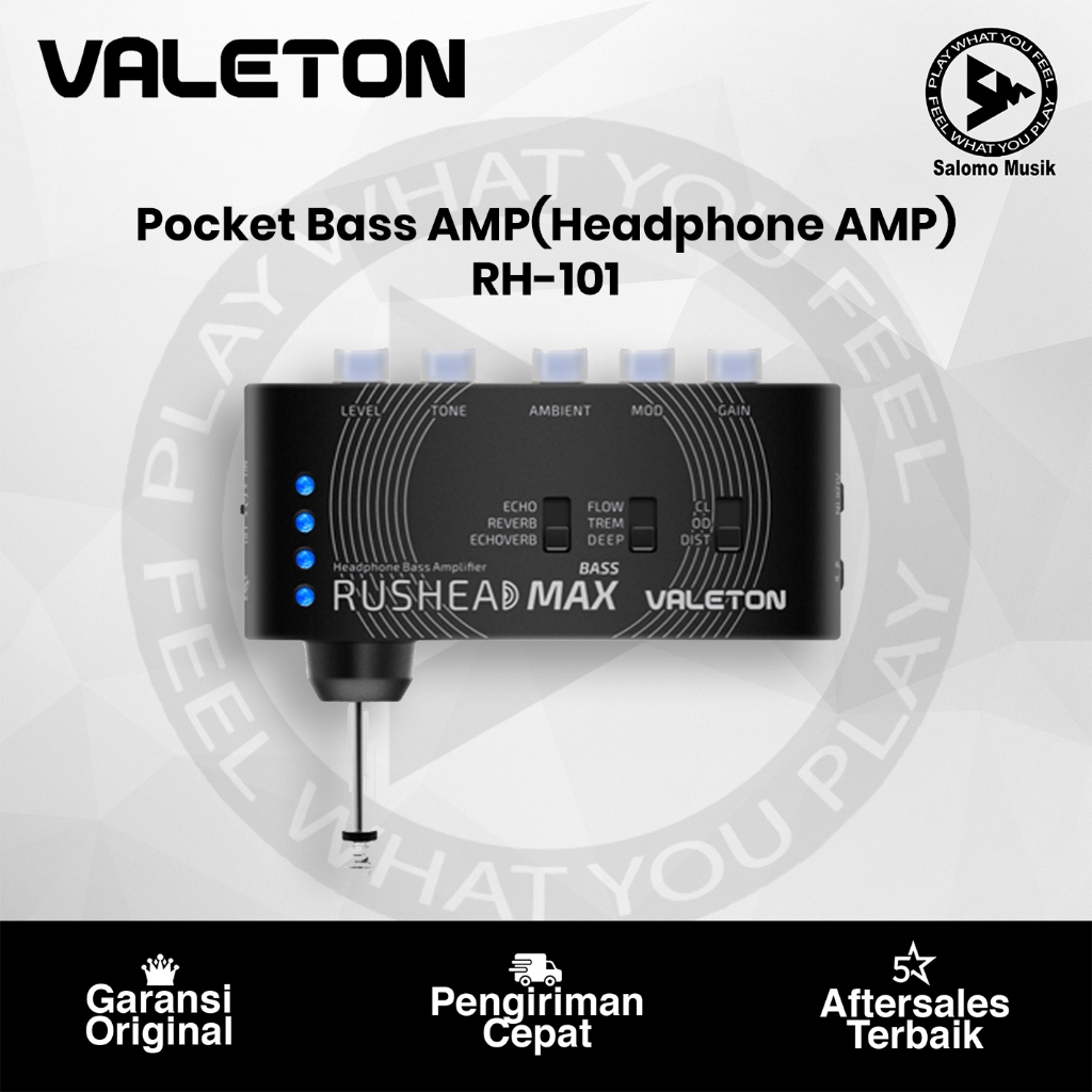 Headphone Amp Rushead Max Bass RH101 Valeton Original