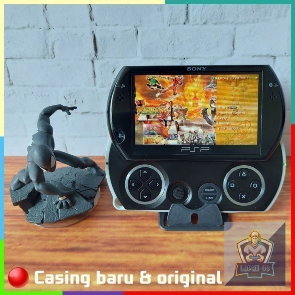 PSP GO White Black Full Games - Bisa request game PSP PS1 Sega Snes Nes GBA dll