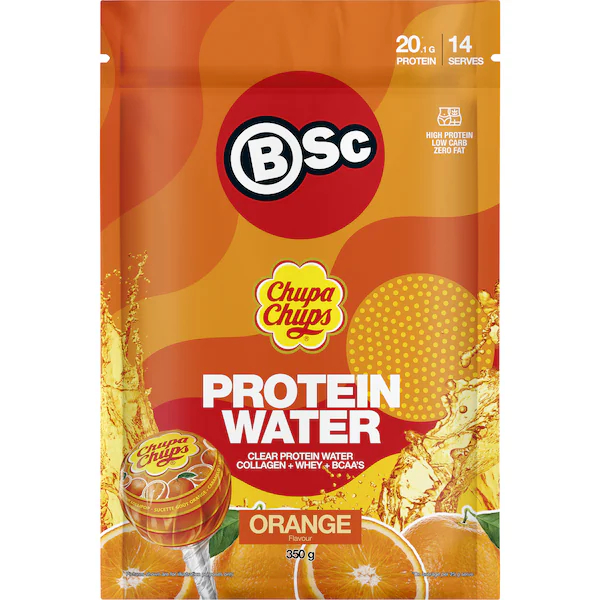 

BSC Chupa Chups Protein Water Orange 350g AUSTRALIA