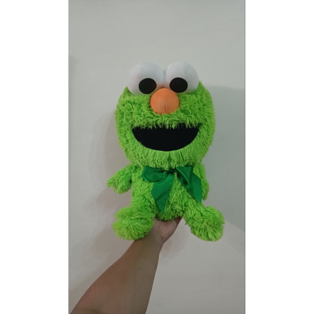 Boneka Oscar Elmo Sesame Street Ori (Rare) Langka