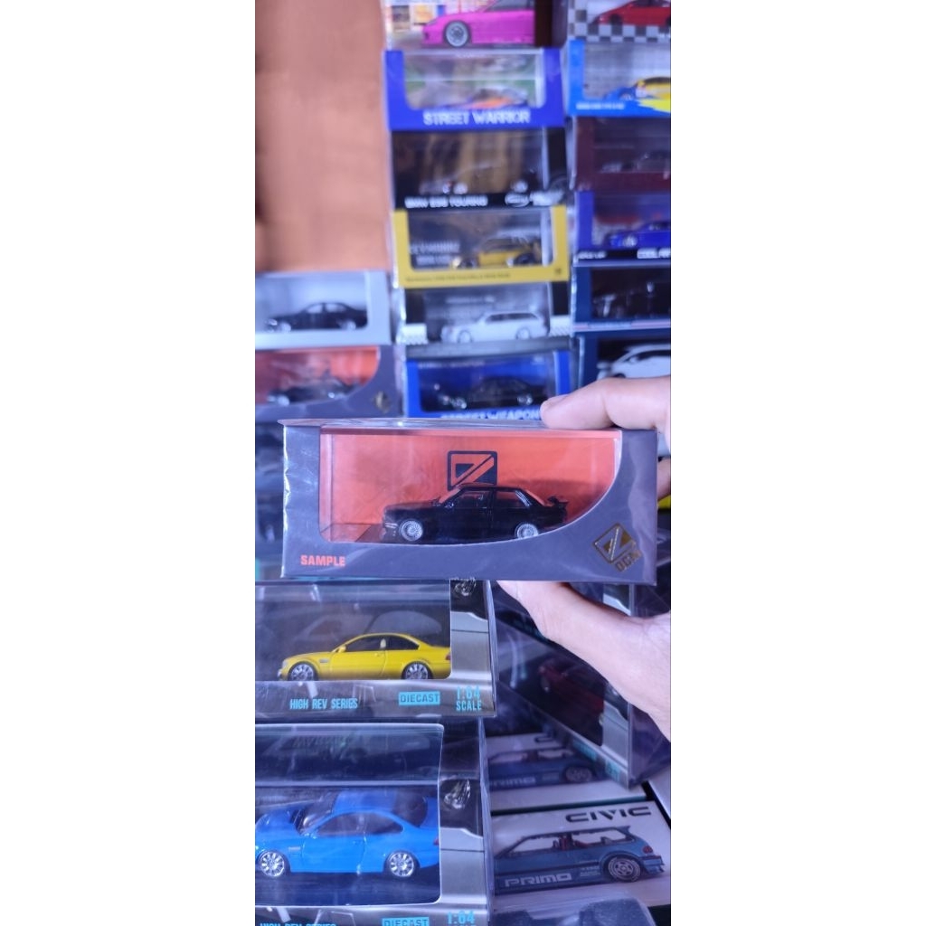 DCM 1:63 BMW E30 M3 Black gloosy