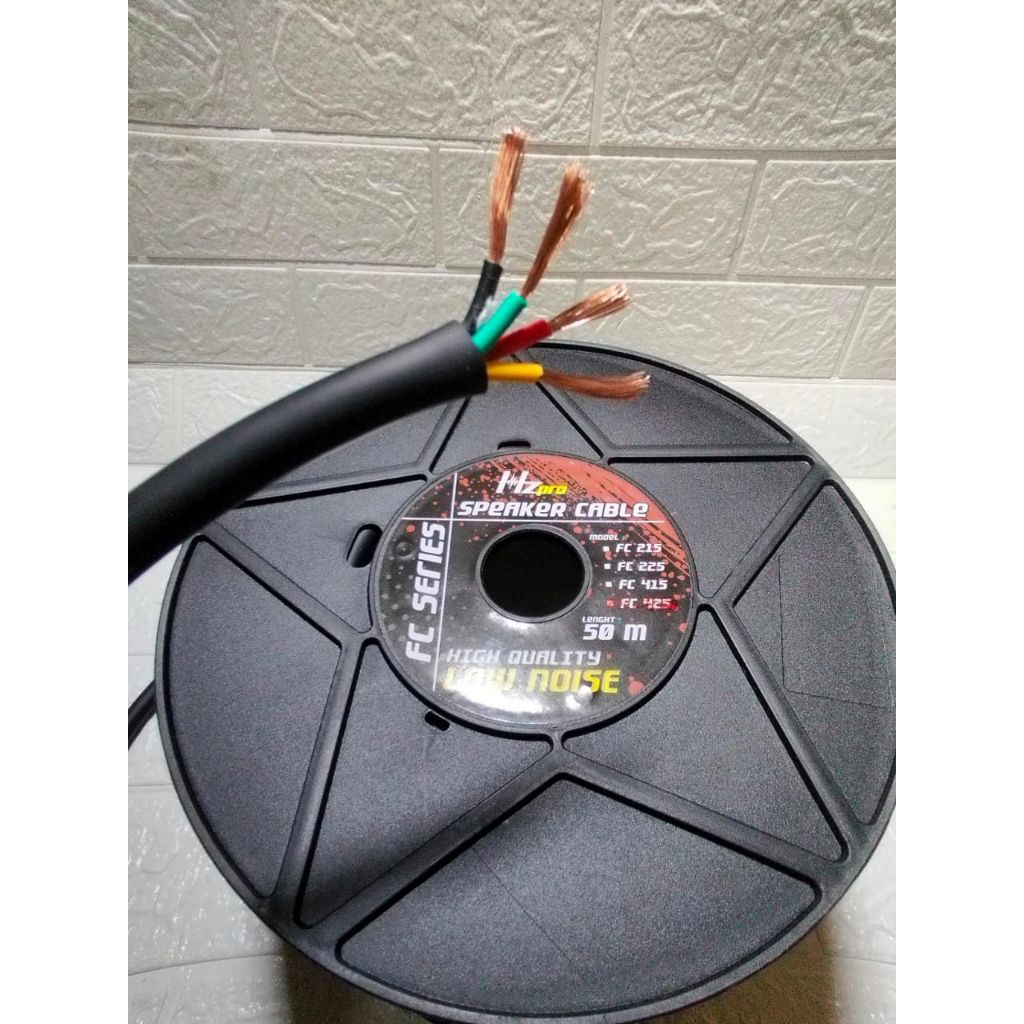 Kabel Audio Speaker isi 4 Ukuran 4x2,5 HZ Pro Original 50 Meter
