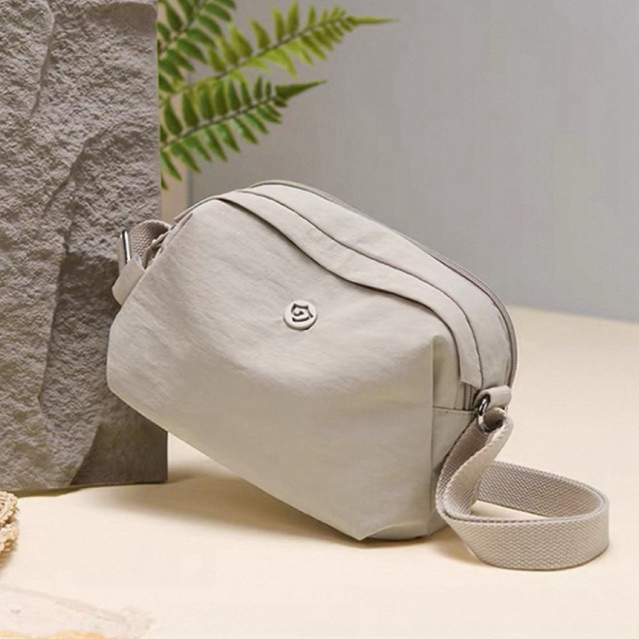 Jielshi Puffy Bag Model Terbaru 1170 Anti Air Bahan Puffy Kain Permium Tas Slempang Slingbag