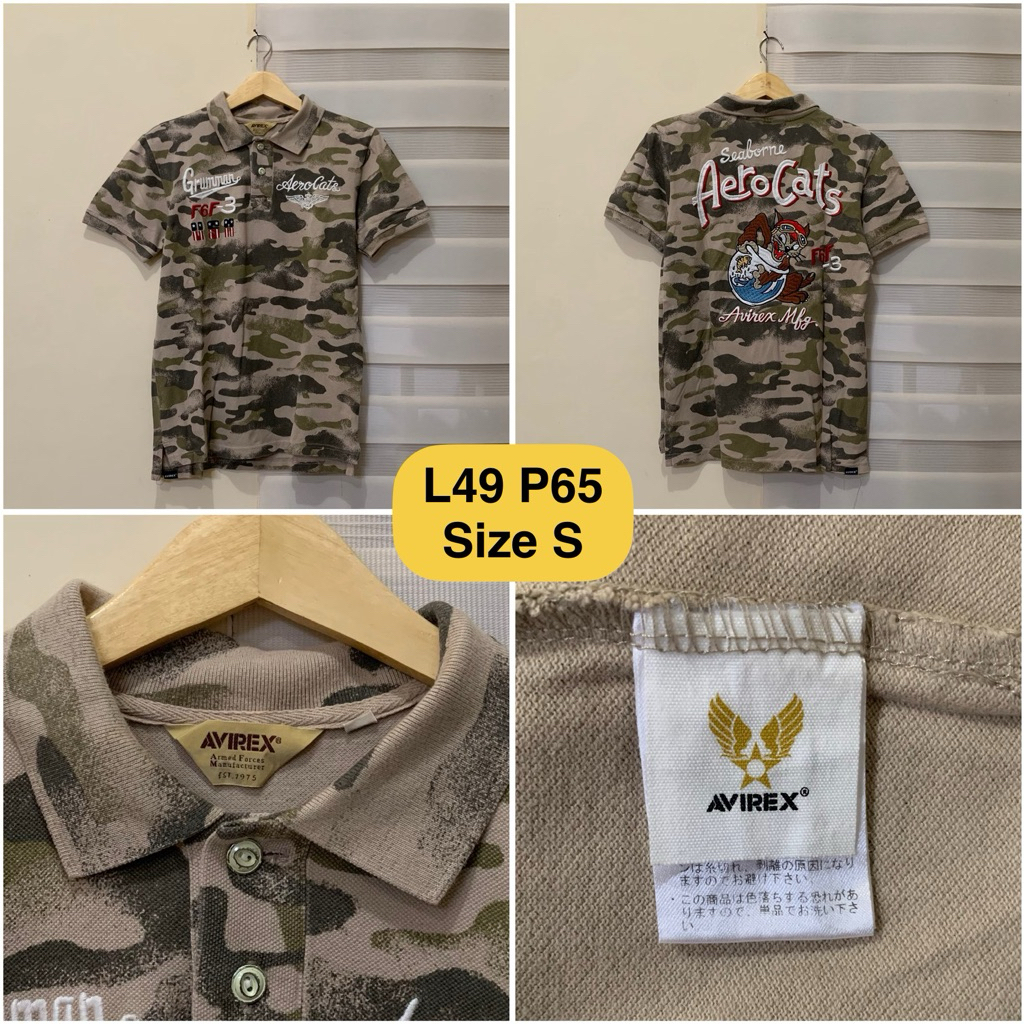 Poloshirt Avirex Motif Original