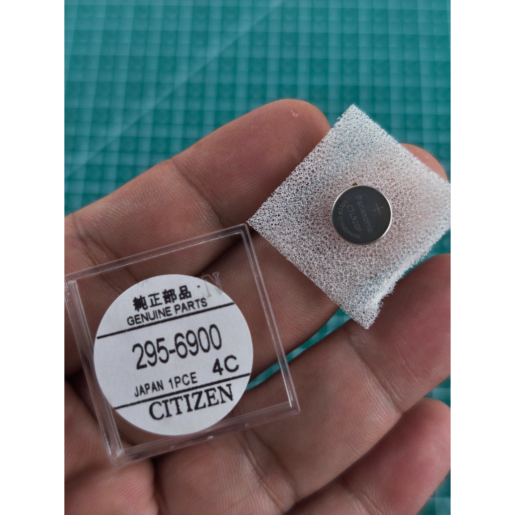 BATERAI BATU JAM TANGAN PANASONIC CITIZEN JAPAN CTL920F KAKI KAPASITOR 295-6900 ORIGINAL
