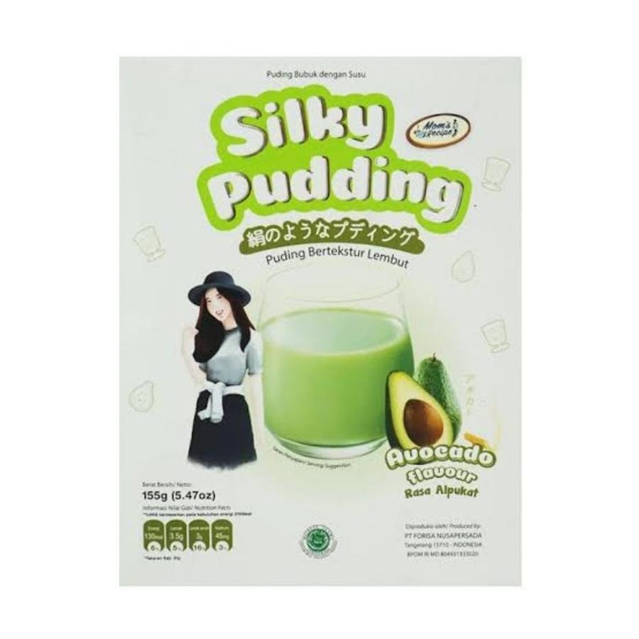 

silky pudding forisa mom's recipe alpukat avocado box 155
