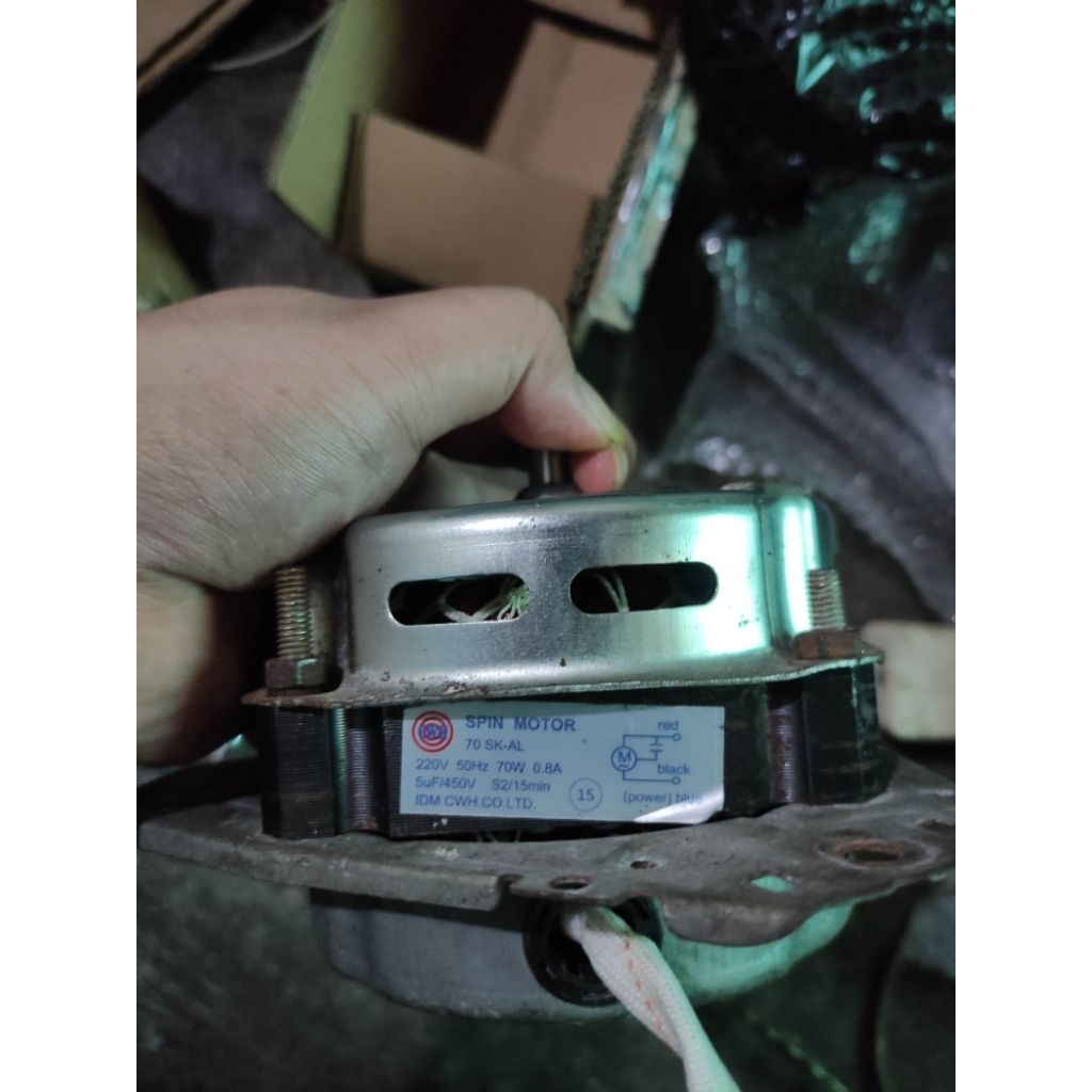 dinamo bekas copotan pengering mesin cuci