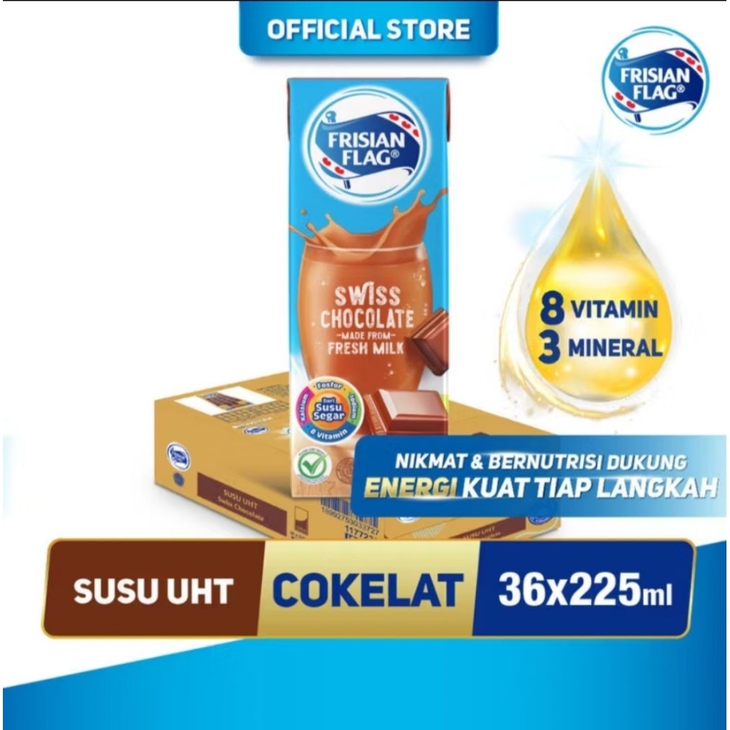 

Frisian Flag uht choco swiss 225 ml