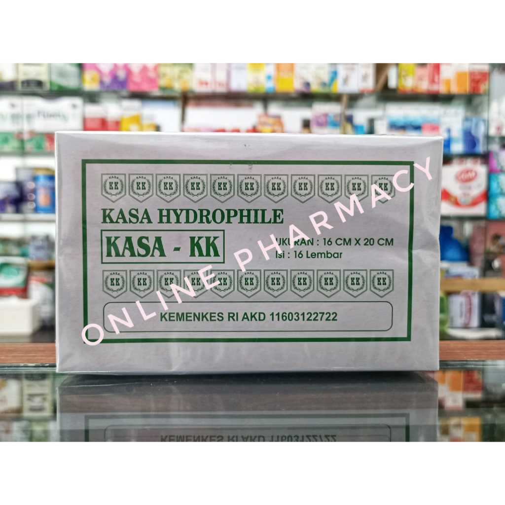Kasa Steril KK 16 CM X 20 CM - 1 KOTAK ISI 16 Lembar