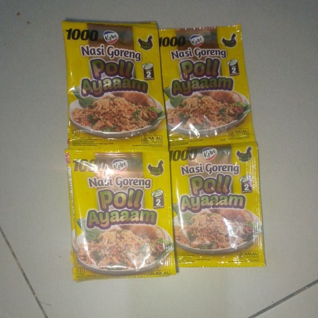 

Bumbu nasi goreng poll ayam 1R isi 12saset