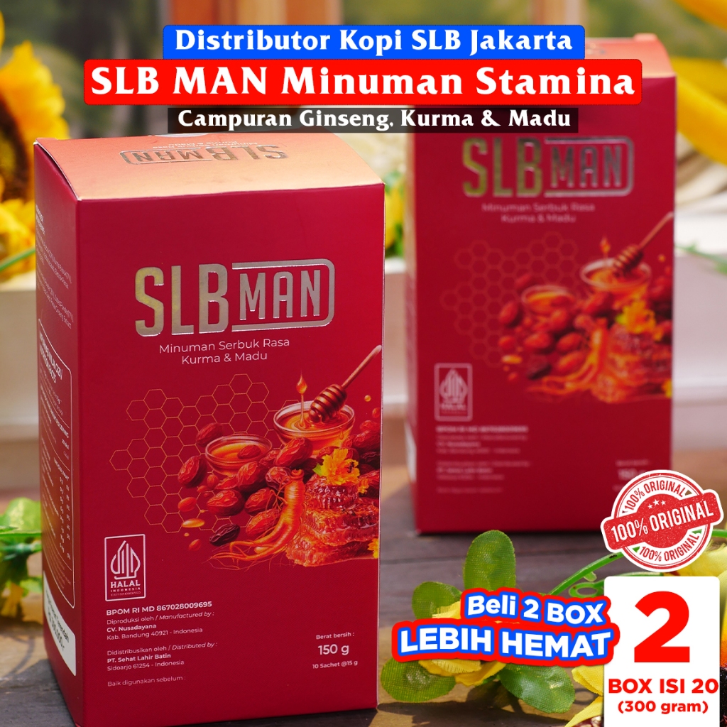SLB Man Original 100% Asli | Distributor SLB Man Jakarta - 2 BOX