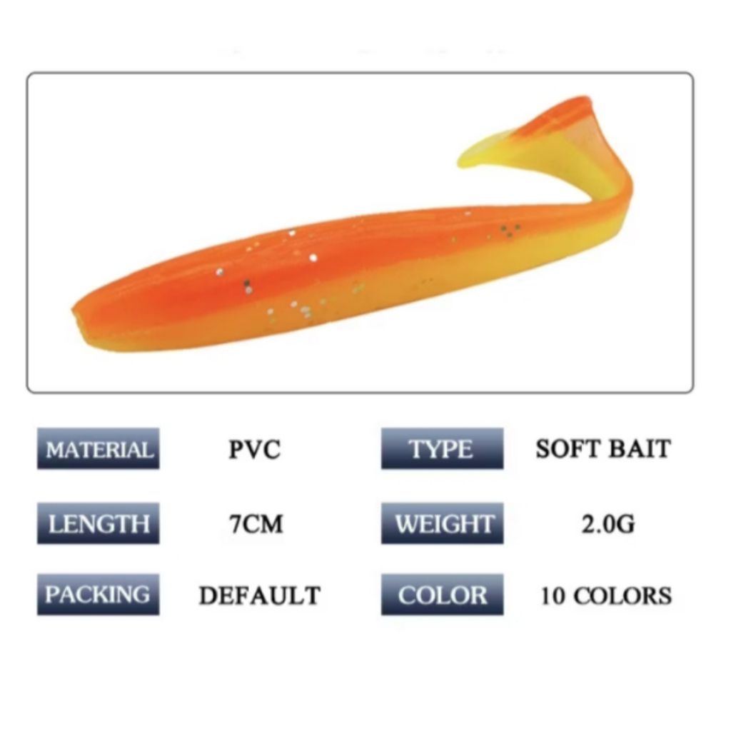 Umpan Ikan Selicon/karet lembut