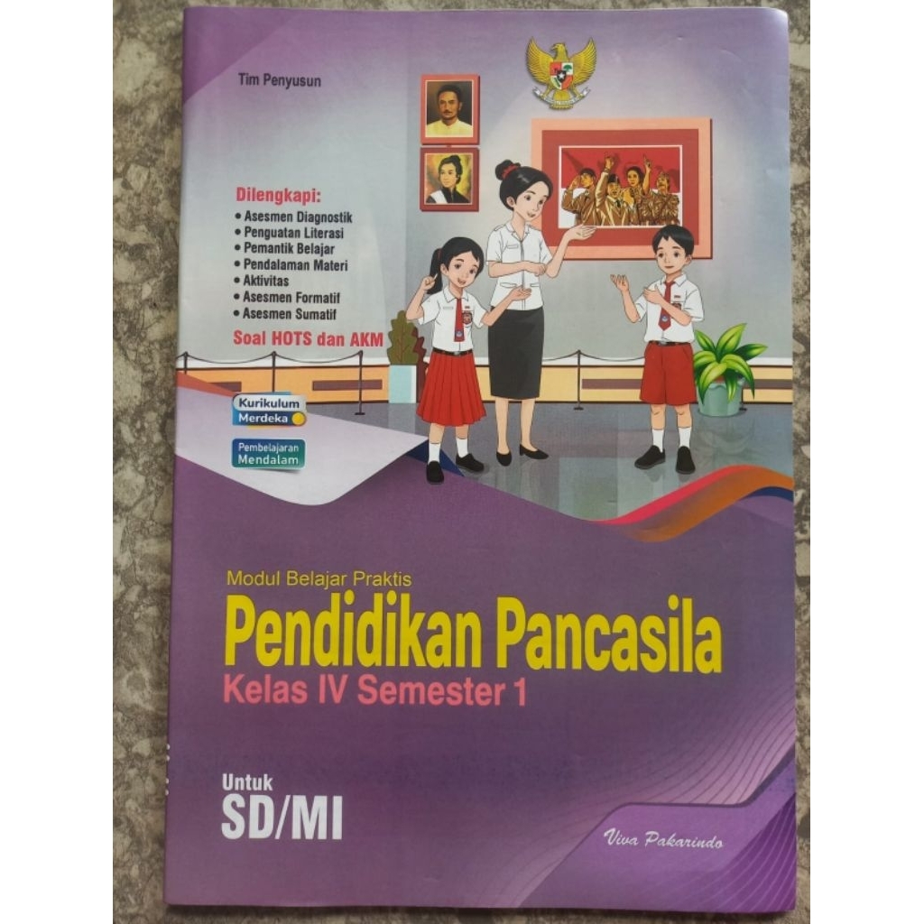 LKS LOGIKA VIVA PAKARINDO KELAS 4 SD KURIKULUM MERDEKA SEMESTER 1 2025/2026