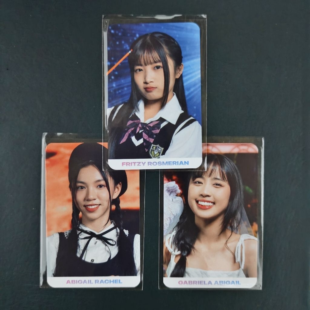 Bundling Photocard PC Official JKT48 Road To Sousenkyo 2024 RTS - Ella, Fritzy, dan Aralie