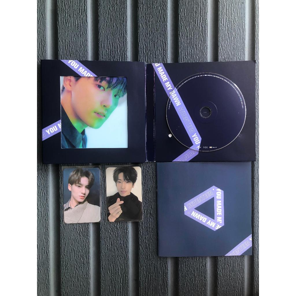 Album Unsealed SEVENTEEN YMMD You Made My Dawn Before Dawn Photocard Mingyu Wonwoo