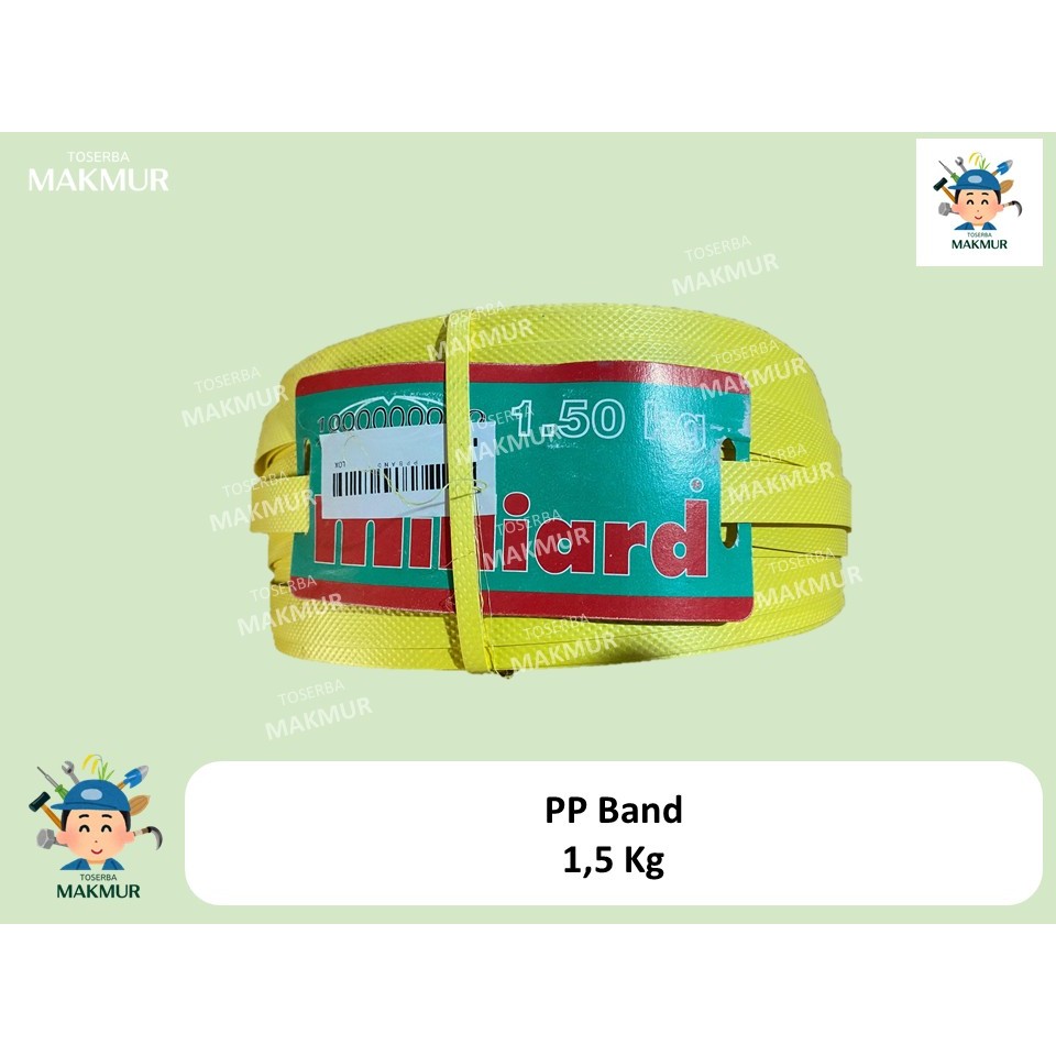 

Strapping band PP Milliard 1,5 Kg / tali packing / PP band