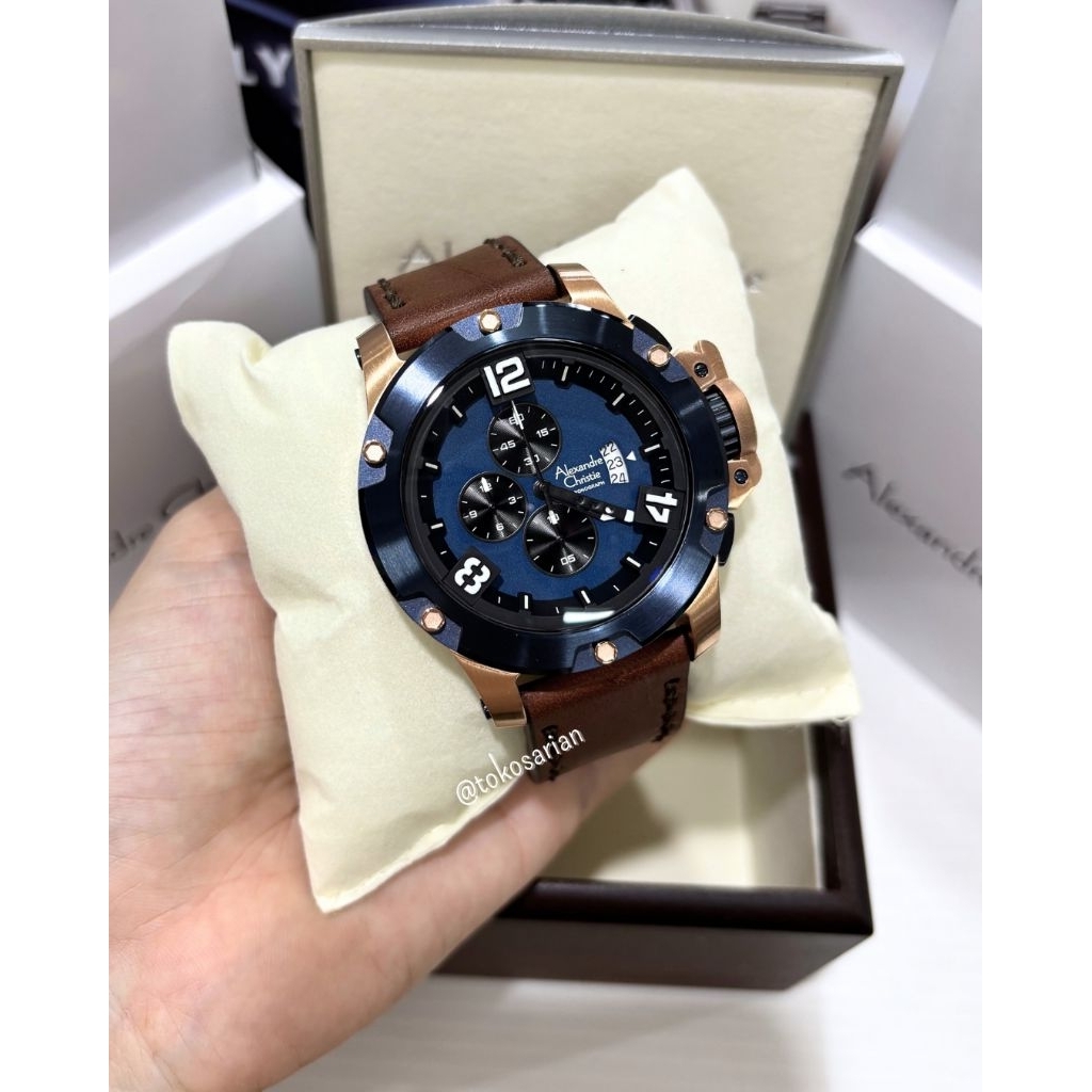 Alexandre Christie AC 6295 MC Original Bergaransi Jam Tangan Pria Sport