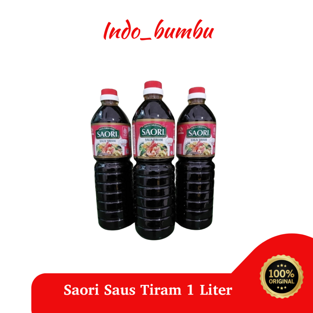 

Saori Saus Tiram 1 Liter Ekstrak Asli Gurih Asin _ Bumbu Dapur