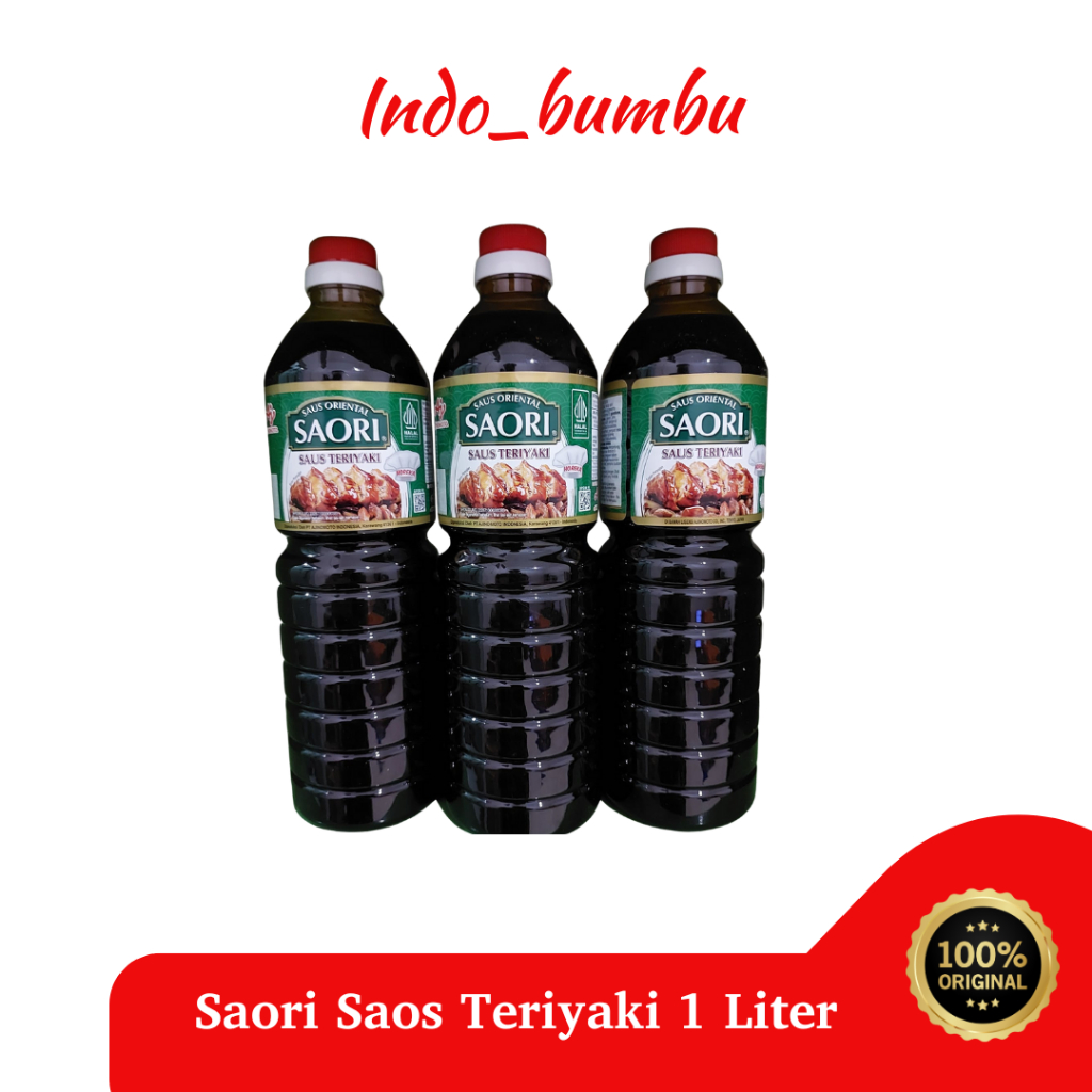 

[TERMURAH] Saori Saos Teriyaki 1 Liter