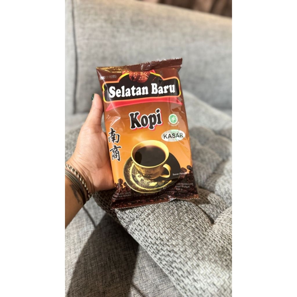 

Kopi bubuk selatan baru (kasar) Perbungkus 200gr