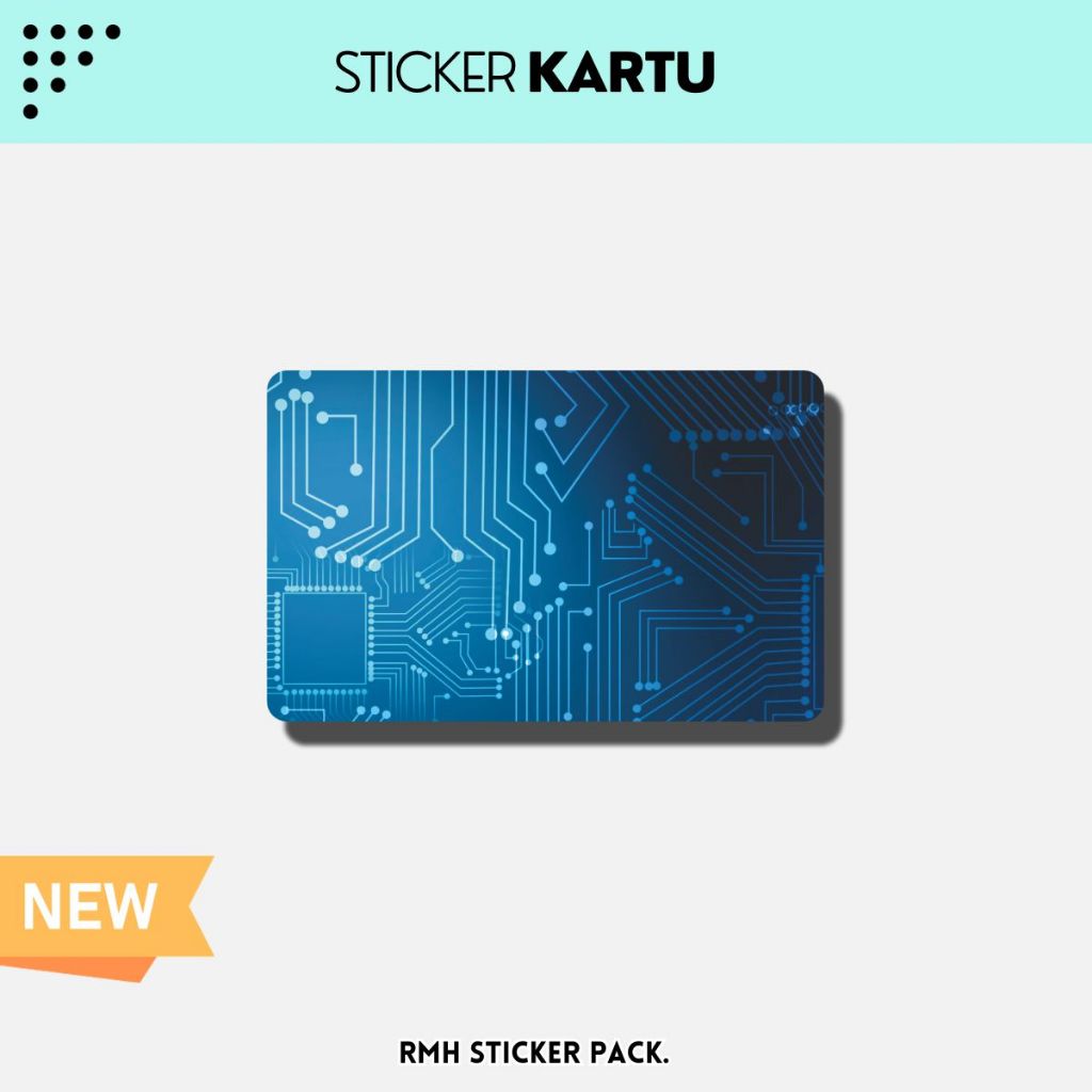 

Sticker Kartu ATM | Flazz | E-M0ney / Skin Card / Garskin Kartu || Tema Microchip