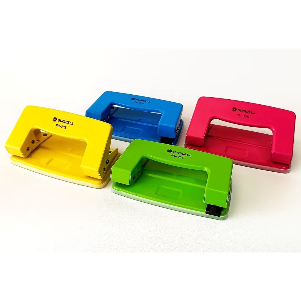 

Pelobang / Pembolong Kertas / 2 Hole Punch SUNWELL PU-30S