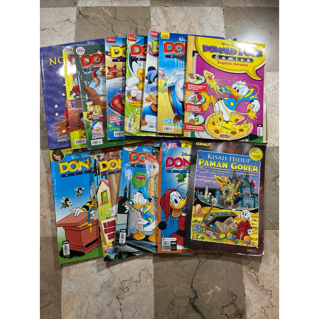 Buku / Komik Walp Disney Donald Duck, Donald Bebek, Paman Gober