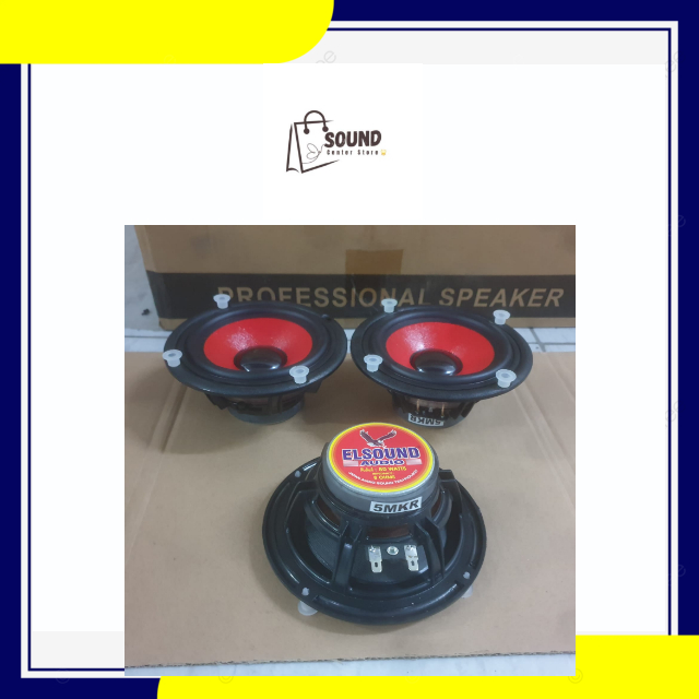 SPEAKER WOOFER ELSOUND 5inch 5 inch 5" ORIGINAL