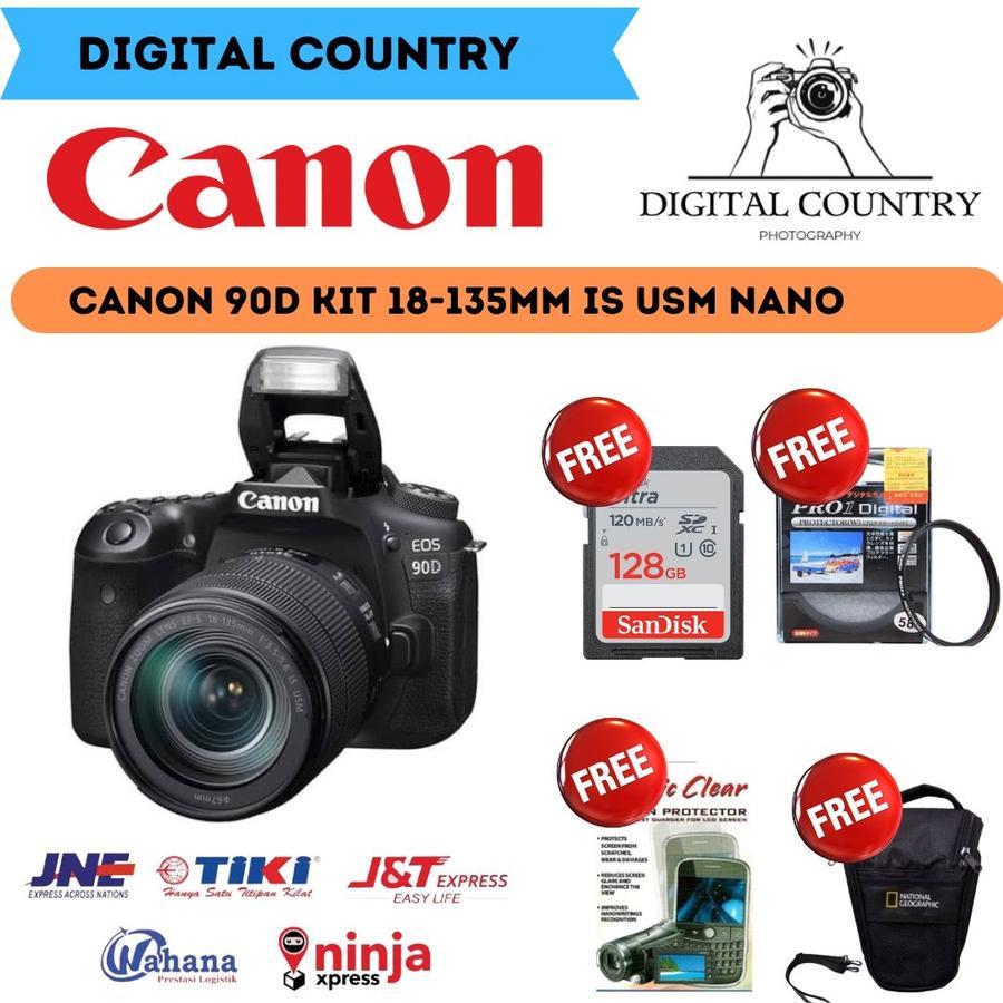 CANON EOS 90D KIT 18-135MM IS USM NANO / CANON 90D KIT 18-135MM IS USM NANO