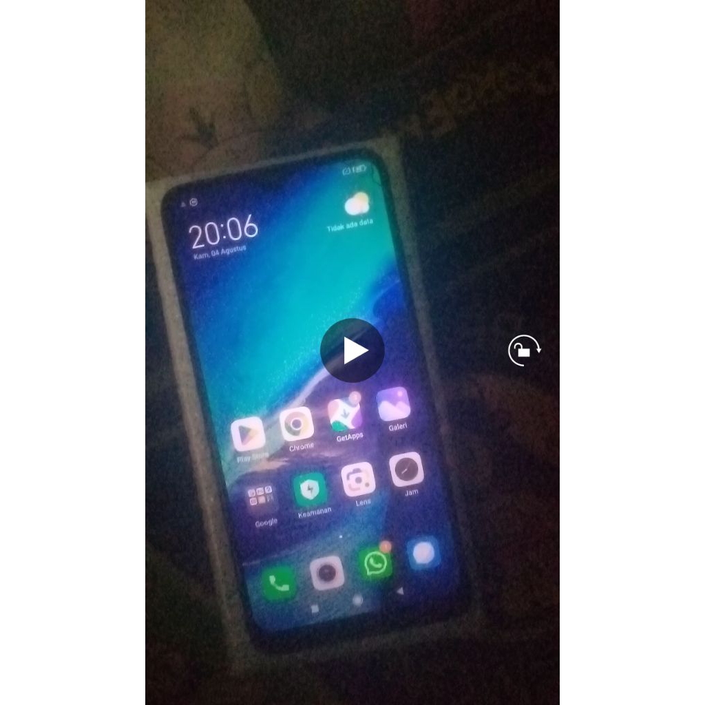 lcd copotan xiomi readmi 8 minus