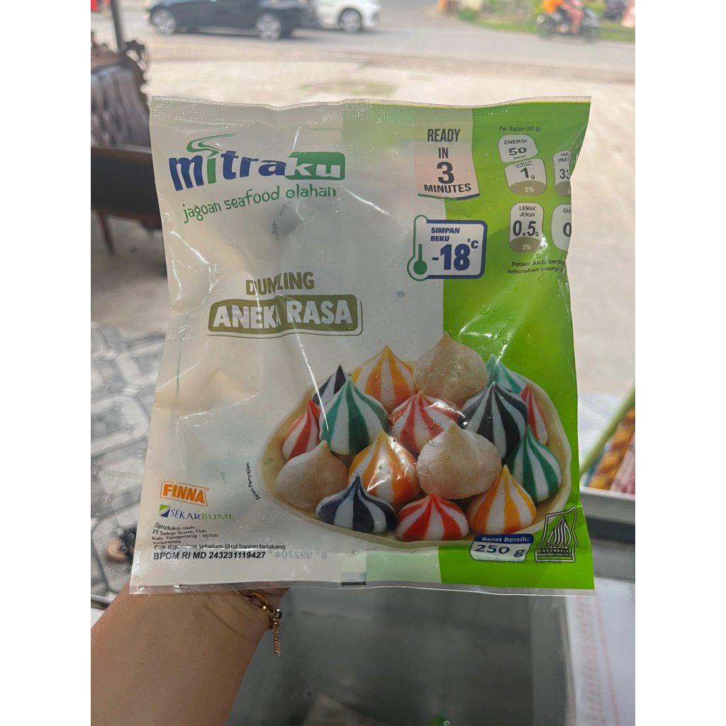 

Dumpling Aneka Rasa Mitraku 250gr