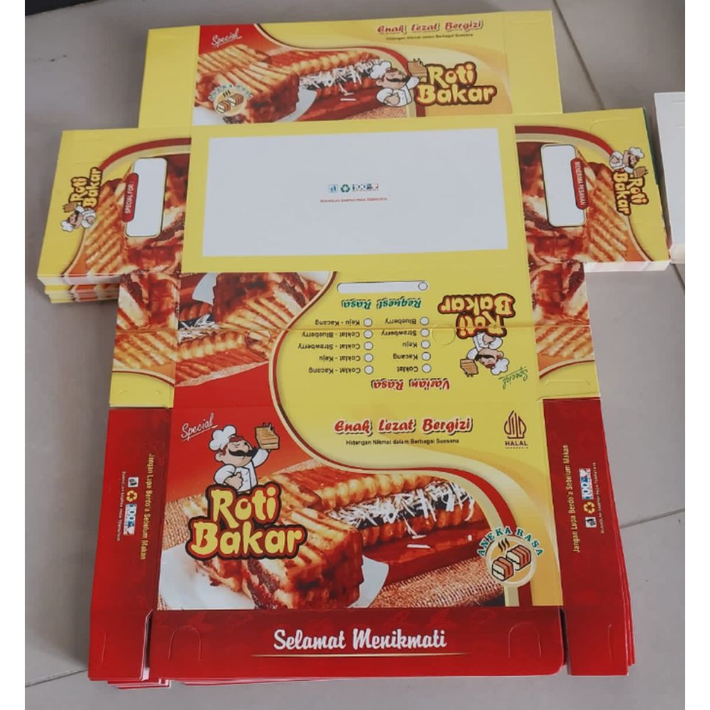 

Dus Roti bakar#wadah Roti bakar#wadah roti bakar 1 pack isi 50 lembar