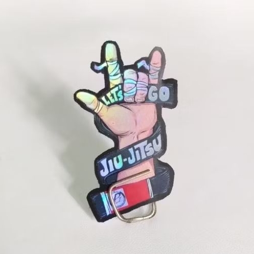 

Sticker hologram BJJ Lets Go Jiu Jutsu Beladiri Untuk hp Stiker laptop motor helm