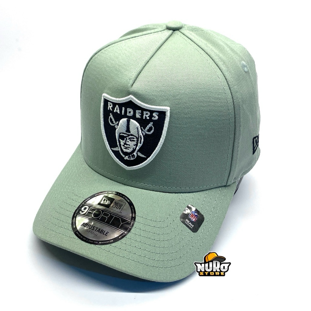 New Era Cap 9Forty A-Frame NFL Las Vegas Raiders Matcha Hat