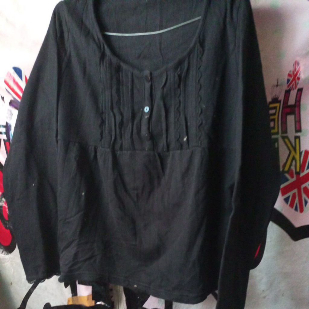 preloved kaos renda cantik