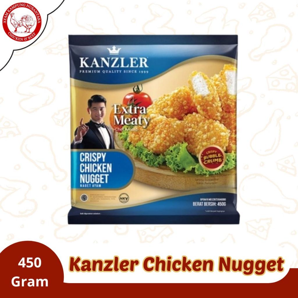 

Kanzler Crispy Chicken Nugget 450gr