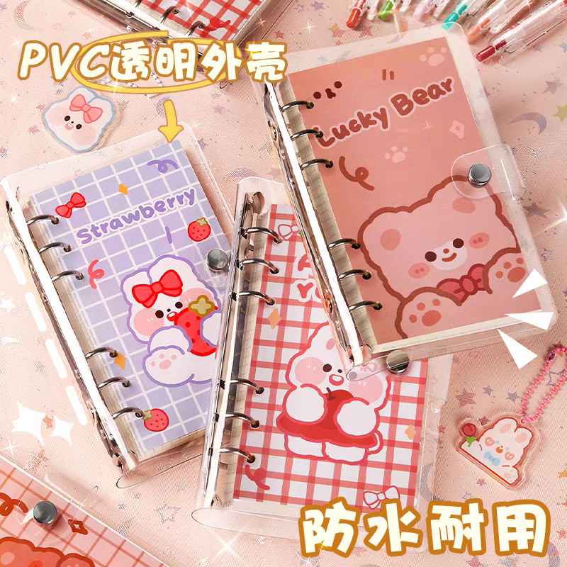 

Binder Note A6 80 lembar Lucu Karakter Character Daily Planner Aesthetic Estetik