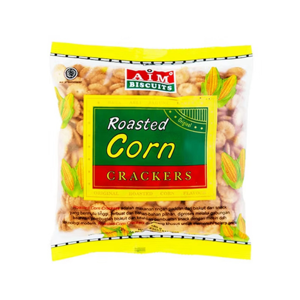 

AIM Biscuits Roasted Corn Crackers 180 gr