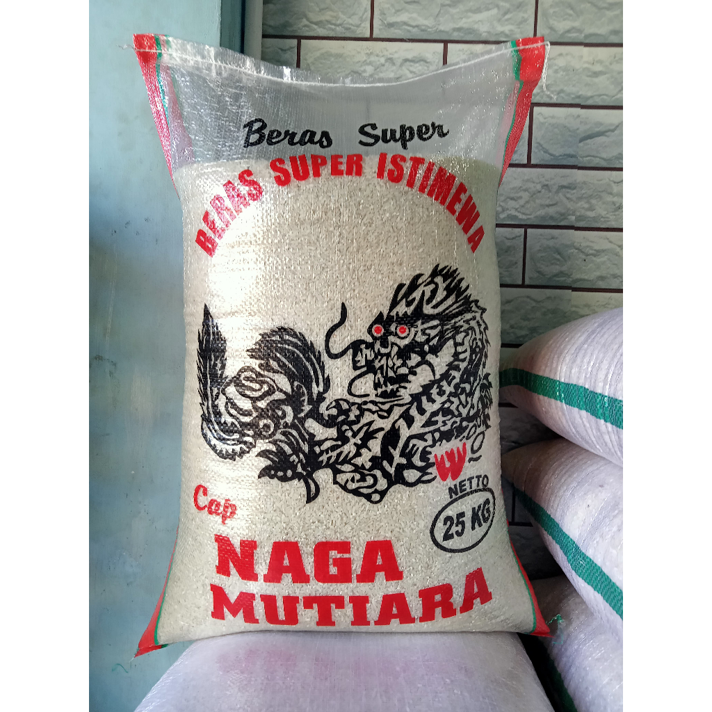

BERAS MEDIUM Grade B MURAH PULEN CAP NAGA 25kg