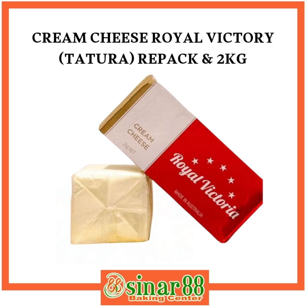 

Cream Cheese Tatura Royal Victoria Instant Only !!