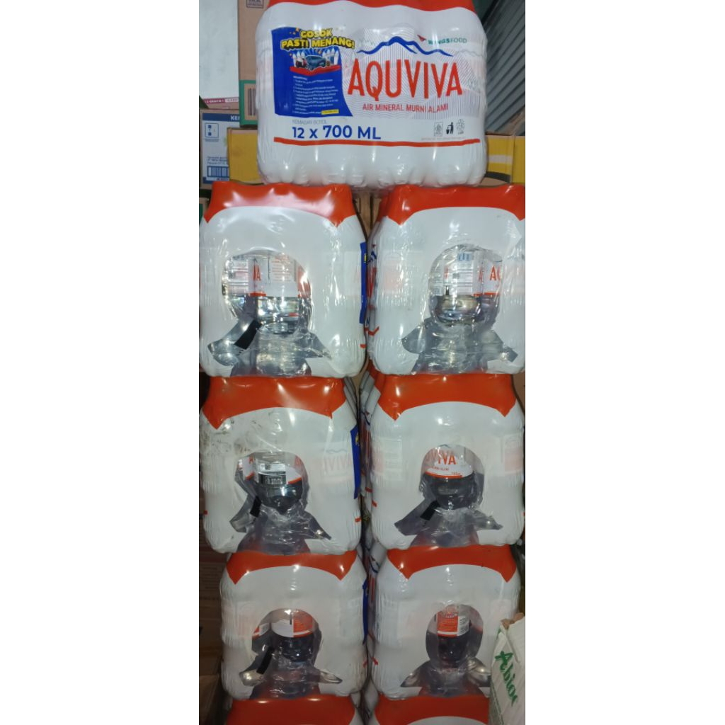 

AQUVIVA 700ML(12pcs) & 250ML (24pcs) & 1,6ML (6PCS)