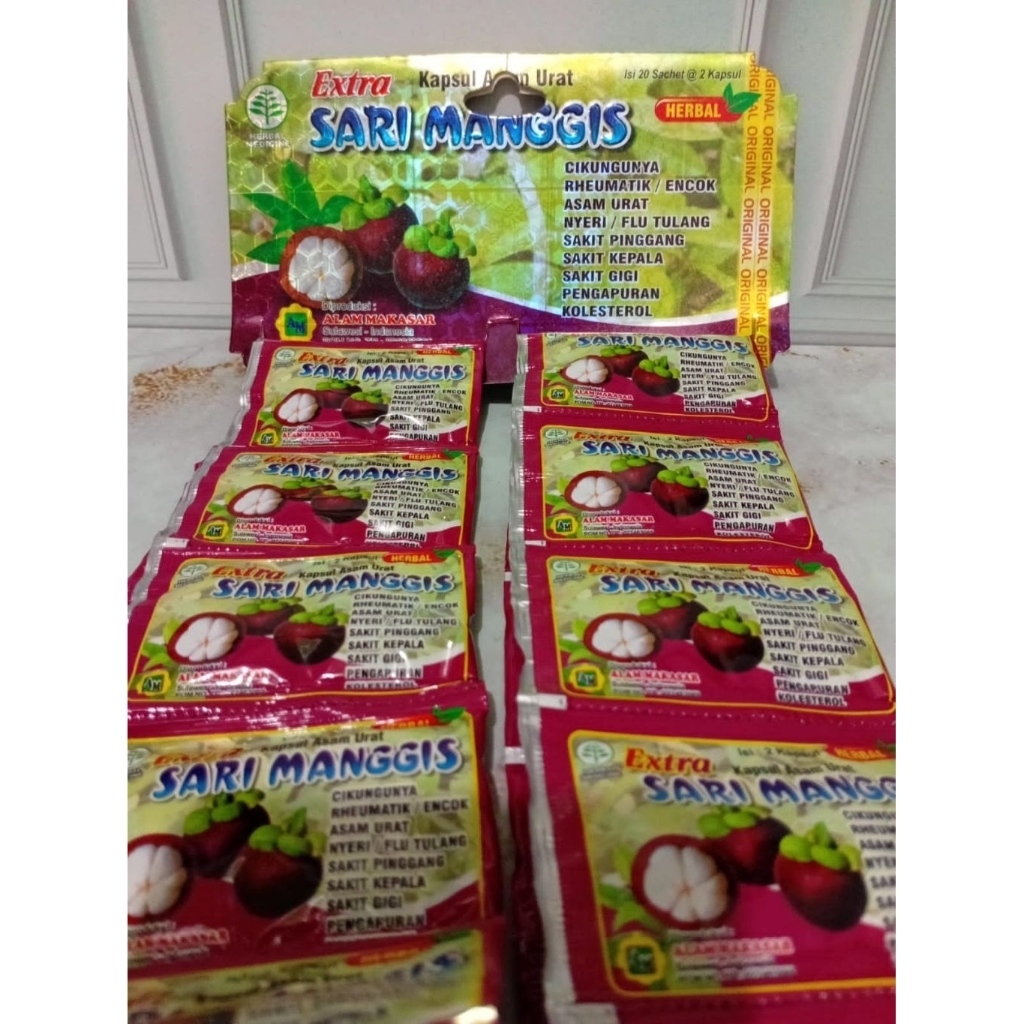 

Sari manggis Asli100%
