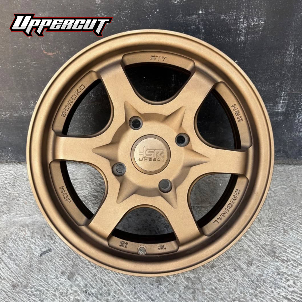 VELG MOBIL HSR STY RING 14 UNTUK MOBIL BRIO, AGYA, AYLA, SIGRA, VIOS, KARIMUN