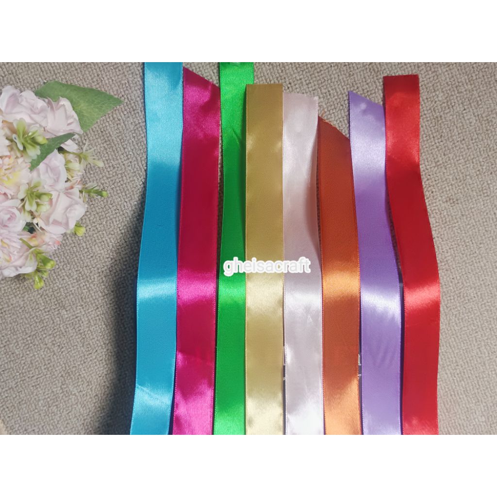 

pita satin hampers 1inch (2,5cm)